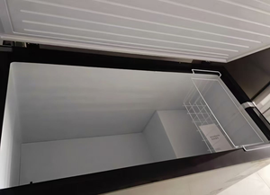 Congélateur coffre horizontal à porte supérieure H 470L pour usage domestique, congélateur à température unique pour usage commercial - Product Image 4