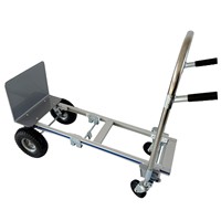 Carretilla Eléctrica Plegable para Subir Escaleras, con Certificación CE, Carretilla Manual Eléctrica, Carretilla de Plataforma Plana para Carga