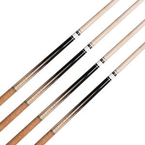 Cueelf Bâton de Queue de Carambole en Bois Bouclé Massif 3/8*8 <span class=keywords><strong>Tacos</strong></span> à Joint 142cm Pointe 12mm Manche en Bois d'Érable - Product Image 5