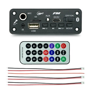 Módulo AMPLIFICADOR DE REPRODUCTOR DE MP3 de 2x5W, placa amplificadora <span class=keywords><strong>Bluetooth</strong></span> con carga de batería de 3,7 V - Product Image 1