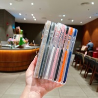 Coque mate pour iPhone 17 Pro avec support rotatif à rayures ondulées, protection latérale pour iPhone 18 Pro/16/15