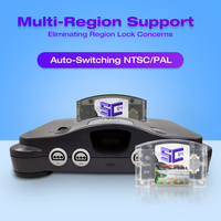Cartouche de jeux N64 open source SummerCart64, compatible avec carte SD 32 Go, plus de 5400 jeux et jeux 64DD, Summer Cart 64