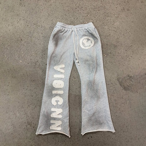 Мужской спортивный костюм из 100% хлопка с логотипом - Product Image 3