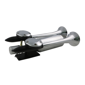 ชุดแตร<span class=keywords><strong>ลม</strong></span>เดี่ยว 12V/24V 110-120dB <span class=keywords><strong>แตร</strong></span>ไฟฟ้าโครเมียม/สแตนเลสสำหรับรถบรรทุก เรือ <span class=keywords><strong>รถ</strong></span>ไฟ และเรือเดินทะเล - Product Image 3