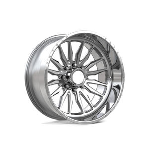 Jantes de camion en aluminium forgé 22-26 pouces 14J 8x180 Poli brillant Plat profond Concave pour F-150 F-250 Super Duty Pick-up pleine grandeur - Product Image 1