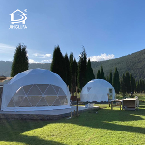Tùy Chỉnh Kích Thước 6M 9M 12M 15M Lớn Dome Lều Nhôm Hình Cầu Vườn Sunroom Chống Tiếng Ồn Cách Nhiệt Glamping Geodesic Dome Lều - Product Image 1