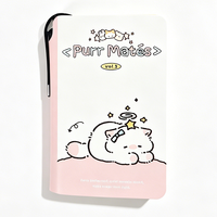 Carnet de notes mini Myway 2026 en gros, motif chat Kawaii, créatif et portable pour fournitures de bureau et scolaires