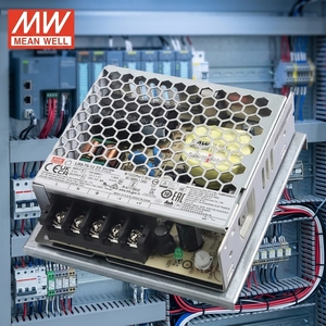 Meanwell แหล่งจ่ายไฟ6A 75W 12V LRS-75-12ของแท้, แหล่งจ่ายไฟ12vAc แหล่งจ่ายไฟไดรเวอร์แบบบางเฉียบ Sl5201 SMPS - Product Image 2