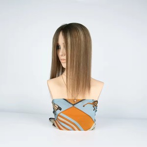 Salon Quality100% Human <b>Hair</b> <b>Topper</b> monofilament 100% virgin human <b>hair</b> <b>topper</b> mono base 3*5 custom - Product Image 3