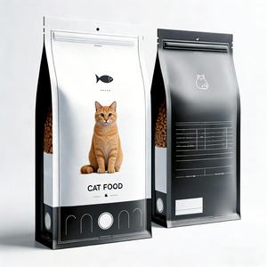 Bolsa de Plástico con Cierre Hermético y Fondo Plano de Mylar, Reciclable, con Logotipo Impreso Personalizado, de 1 kg a 10 kg, para Envasado de Alimentos para Mascotas, Perros y Gatos - Product Image 6