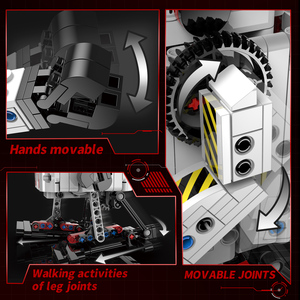 インテリジェントロボットRCビルディングブロックおもちゃ新しいウォーキングロボット<span class=keywords><strong>3D</strong></span>アセンブリおもちゃ教育用リモートコントロールブロックパズルSTEMおもちゃ - Product Image 3