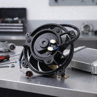 Ventilateur de refroidissement de pompe à eau pour moto, 12V, 4 pouces, 0,9a, faible puissance, haute efficacité, pour moto et Scooter