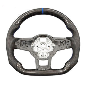 Volant en Fiber de carbone <span class=keywords><strong>prix</strong></span> usine pour Volkswagen <span class=keywords><strong>Golf</strong></span> 7 75 GTI GTD <span class=keywords><strong>GTE</strong></span> R Polo GTI Tiguan Passat volant - Product Image 5