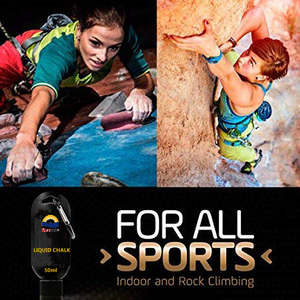 Craie liquide de <span class=keywords><strong>magnésie</strong></span> <span class=keywords><strong>pour</strong></span> l'escalade, le bouldering, la musculation, le fitness et les sports, avec logo personnalisé, vente en gros, directement de l'usine - Product Image 5