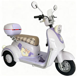 Holladay Hoge Kwaliteit 50Km Bereik Per Vermogen <span class=keywords><strong>3</strong></span> Wielen Elektrische Scooter Instelbare Snelheid Met Achterste Laadbak Elektrische Driewieler - Product Image 3