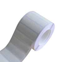 En gros taille personnalisée 860 ~ 960Mhz RFID puce autocollant adhésif UHF RFID étiquette pour la gestion d'actifs