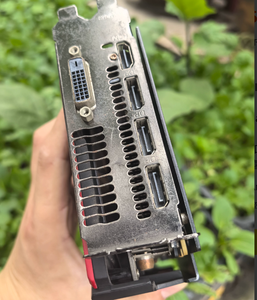 การ์ดจอ RX 580 8GB GDDR5 GPU 2048SP พัดลมคู่ แผ่นปิดด้านหลังแบบเต็ม DVI 3DP รองรับการแสดงผลหลายหน้าจอ สำหรับเล่นเกมบนพีซี ความละเอียด 1080P 2K - Product Image 3