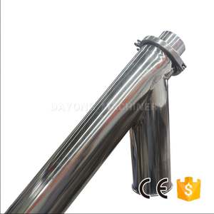 Alimentador de aserrín de tornillo transportador inclinado automático de nueva condición de China con motor de componente de núcleo de tolva - Product Image 5