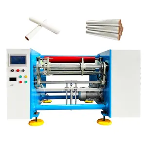 Máquinas de embalaje Máquina de papel de aluminio semiautomática Fabricante de papel de aluminio Rollo de papel para hornear Rewiner