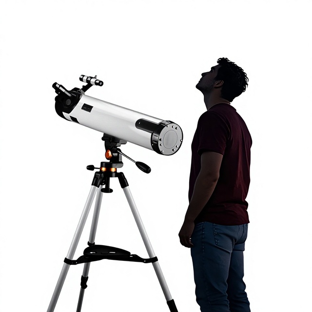 Factory Wholesale 76700 Reflective Astronomical Telescope 350X Professional Deep Space Exploration Installation