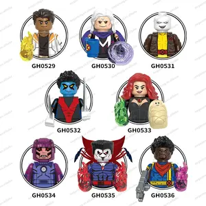 G0167 X-Men Zonnevlek Magneto Morph Nightcrawler Madelyne Bisschop Sentinel Mini Bouwsteen Actiefiguurtjes Kinderspeelgoed