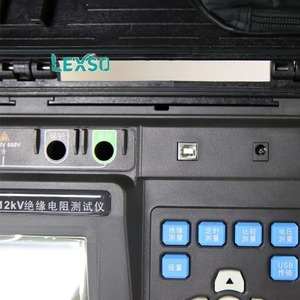 เครื่องวัดความต้านทานฉนวนไฟฟ้าดิจิตอล Lexso Uni-t Ut516b แรงดันสูง 12kv มัลติมิเตอร์ - Product Image 2
