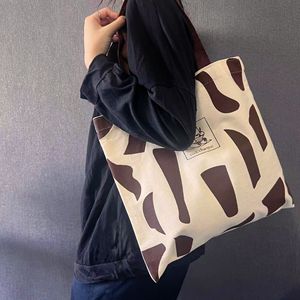 Borsa Tote in tela di cotone con Design di nicchia per studenti di classe <span class=keywords><strong>Sen</strong></span> di grande capacità - Product Image 3