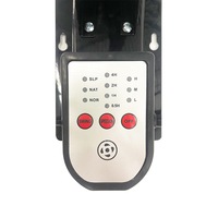 Ventilador de Pared de 20 Pulgadas con Control Remoto, 3 Aspas, 3 Velocidades, 50W, Rejilla Metálica, 110-240V, Ventilador de Pared Industrial para el Hogar