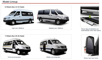 KINGONE MINIBUS 7.5M 20 PLACES TOIT HAUT NCV BUS NEUF À VENDRE