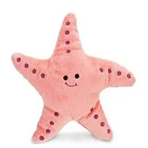儿童软玩具可爱的粉红色海洋动物海星毛绒玩具