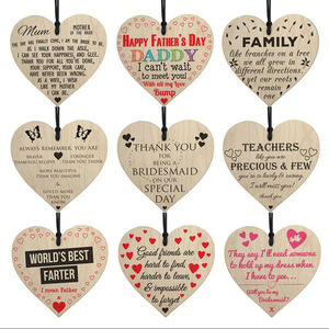 Tarjeta colgante <span class=keywords><strong>de</strong></span> madera sostenible <span class=keywords><strong>para</strong></span> el Día <span class=keywords><strong>de</strong></span> San Valentín, grabada con 'Te amo', en forma <span class=keywords><strong>de</strong></span> corazón, <span class=keywords><strong>para</strong></span> esposo, esposa, novio, novia - Product Image 1