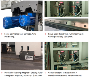 Machine <span class=keywords><strong>de</strong></span> découpe <span class=keywords><strong>de</strong></span> panneaux automatisée, <span class=keywords><strong>scie</strong></span> à panneaux électronique CNC, fabriquée par un fabricant <span class=keywords><strong>de</strong></span> scies électriques en Chine - Product Image 3