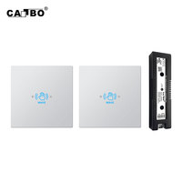 CANBO M-605MHW 86 Ukuran Sensor Gelombang Tangan Nirkabel Saklar Tanpa Sentuh Tombol Pembuka Pintu Geser Otomatis