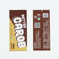 Emballage personnalisé en plastique, aluminium, mylar, pour chocolat, granola, noix, barres énergétiques, protéines, sachet, emballage de collation, emballage de coussin