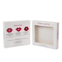 Boîte en Papier avec Fenêtre, Suspendue, Personnalisée, Imprimée, Évidée, pour Emballage, avec Feuille de Plastique Transparente