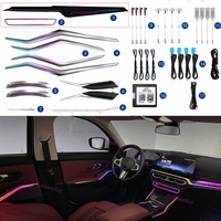 Lumière ambiante LED 11 couleurs pour BMW G20 Série 3 2019-24, panneau d'instrument intérieur, lampe décorative de selle, accessoires de modification RGB