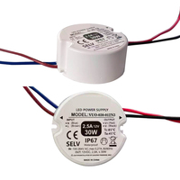 Transformateur LED étanche de classe 2 18W 20W 25W 30W 12VDC 2.5A, alimentation pour LED 110V 240V vers 12V 24V pour bande lumineuse