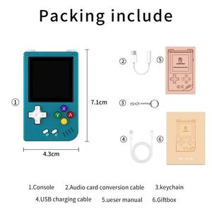 Consola de Juegos Retro Portátil <span class=keywords><strong>Rg</strong></span> Mini, Reproductor Multimedia de Música - Product Image 2