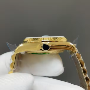 Montre mécanique de luxe sur mesure pour homme, marque avec cadran en diamant personnalisé et montre décontractée haut de gamme pour femme - Product Image 6