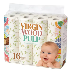 Essuie-tout 3 plis absorbant en pâte de bois vierge pour cuisine - Product Image 2