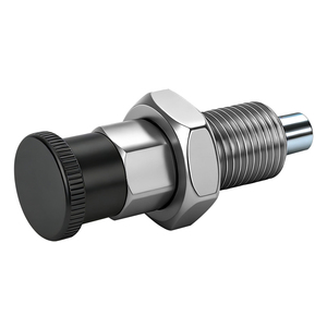 Reset Type Knob Plunger 45# Carbon Steel <b>Galvanized</b> Precision Indexing Pin Machine Tool Fixture Components In Stock - Product Image 3