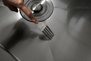 Évier de cuisine rectangulaire moderne en acier inoxydable noir nano diamant, style européen et américain, pour laver les légumes - Product Image 5