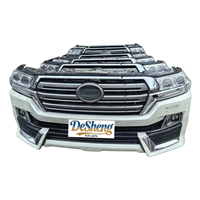 Kit de réparation et de conversion de haute qualité, directement de l'usine, pare-chocs avant, grilles, phares LED, radiateur, garde-boue pour Toyota Land Cruiser.