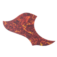 Plaque de protection pour guitare acoustique de style Eagle, autocollant transparent et couleur écaille de tortue