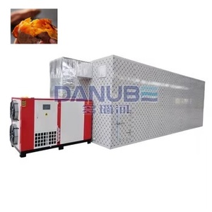 เครื่องอบแห้งมันเทศน้ำผึ้งแบบถาด ผลิตภาพสูง ขายดี พร้อมระบบ PLC อัตโนมัติ สำหรับอบแห้งแตงกวา - Product Image 1