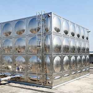 Réservoir d'eau souterrain en acier inoxydable soudé haute résistance avec <span class=keywords><strong>trappe</strong></span> d'accès pour l'approvisionnement en eau communautaire et municipale - Product Image 5