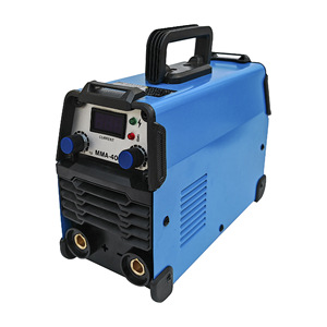 เครื่องเชื่อมอินเวอร์เตอร์ MMA-400 รุ่น DC 20-300A แบบแมนนวล สีน้ำเงิน-เหลือง สำหรับซ่อมเหล็ก - Product Image 4