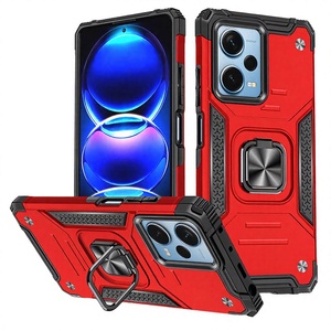 <span class=keywords><strong>Cover</strong></span> per Telefono Antiurto in PC Rigido con Design Armor e Anello di Supporto per <span class=keywords><strong>Redmi</strong></span> <span class=keywords><strong>10C</strong></span> - Product Image 4