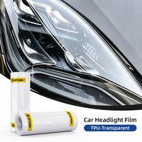 Película Protectora Transparente de TPU para Faros Delanteros de Automóvil, Tinte para Luces de 7.5mil, 5 Años de Garantía, Envoltura Transparente para Faros Traseros de Automóvil