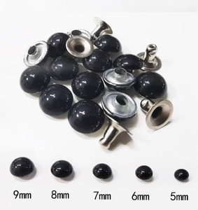 Boucles à rivets décoratives LeGood Manufacturer, rivets à tête ronde DIY pour l'installation sur les bagages et les sacs en cuir - Product Image 3